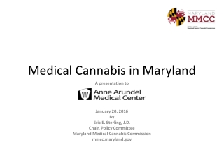 Medical Cannabis in Maryland