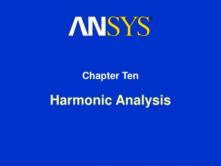 Harmonic Analysis