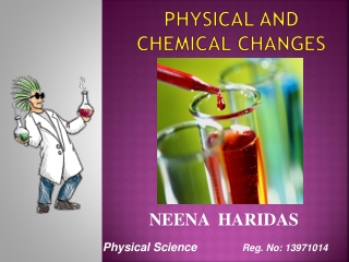 Physical  and Chemical Changes