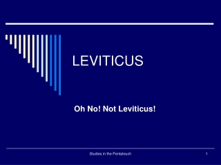 LEVITICUS