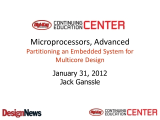 Microprocessors, Advanced Partitioning an Embedded System for Multicore Design