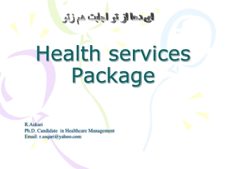 Health services Package