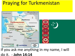 Praying for Turkmenistan