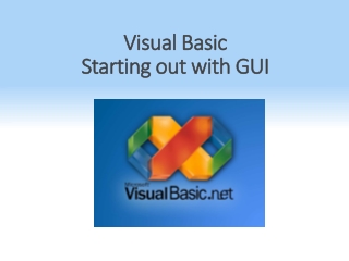 Visual Basic  Starting out with GUI