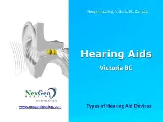 Hearing Aid Instruments Victoria BC