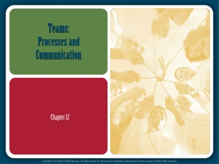 Teams: Processes and Communication