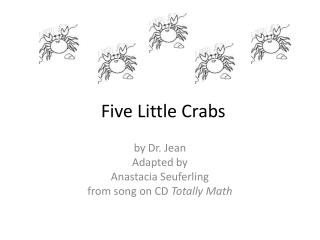 Five Little Crabs