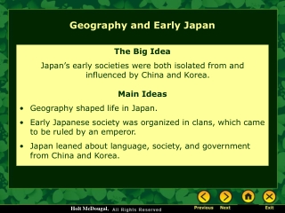 Geography and Early Japan