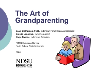 The Art of Grandparenting