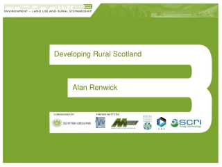 Developing Rural Scotland