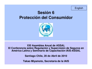 Sesión 6 Protección del Consumidor