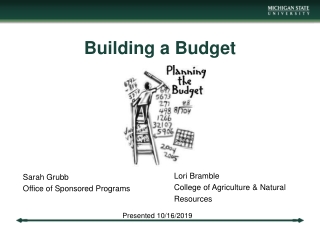 Building a Budget