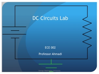 DC Circuits Lab