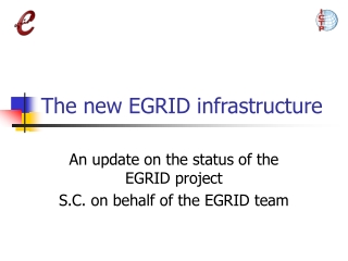 The new EGRID infrastructure