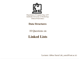 10 Questions on Linked Lists