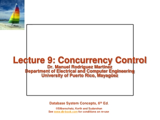 Chapter 15: Concurrency Control