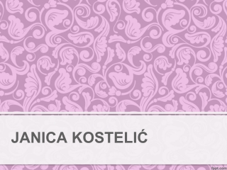 JANICA KOSTELIĆ