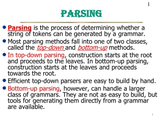 Parsing