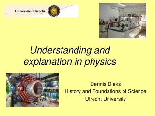 Understanding and explanation in physics