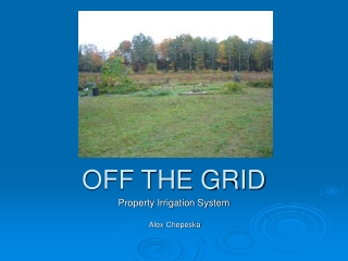 OFF THE GRID