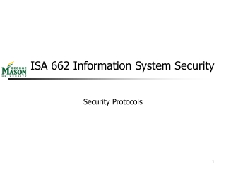 ISA 662 Information System Security