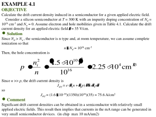 EXAMPLE 4.1 OBJECTIVE