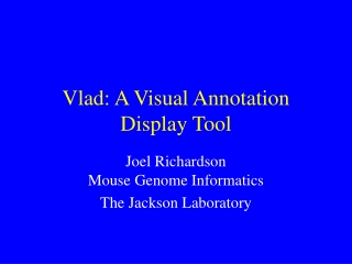 Vlad: A Visual Annotation Display Tool