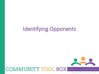 Identifying Opponents