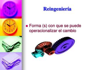 Reingeniería