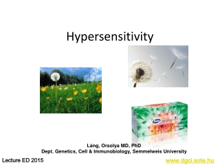 Hypersensitivity