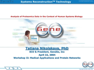 Systems Reconstruction TM  Technology