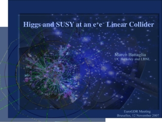Higgs and SUSY at an e + e -  Linear Collider