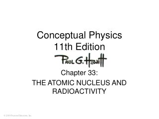 Conceptual Physics 11th Edition