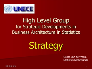 High Level Group for Strategic Developments in Business Architecture in Statistics