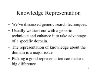 Knowledge Representation