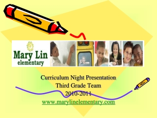 Curriculum Night Presentation Third Grade Team 2010-2011 marylinelementary