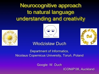 Neurocognitive approach  to natural language  understanding and creativity