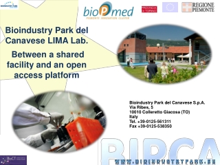 WWW.BIOINDUSTRYPARK.EU