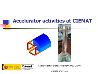 Accelerator activities at CIEMAT