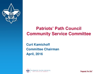 Patriots’ Path Council Community Service Committee