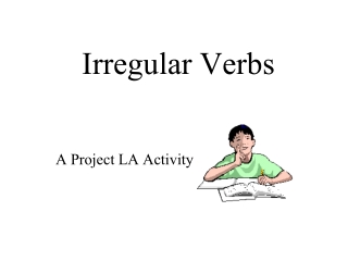 Irregular Verbs