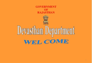 GOVERNMENT  OF  RAJASTHAN