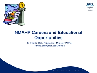 NMAHP Careers and Educational Opportunities