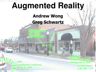 Augmented Reality