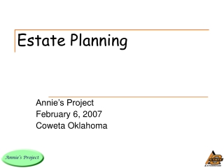 Estate Planning