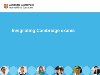 Invigilating Cambridge exams