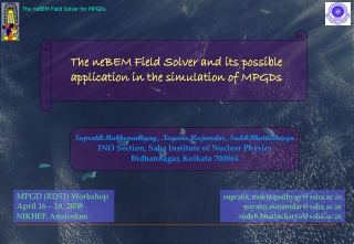 The neBEM Field Solver and its possible application in the simulation of MPGDs