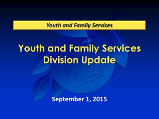 Youth and Family Services Division Update