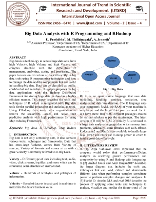 Big Data Analysis with R Programming and RHadoop