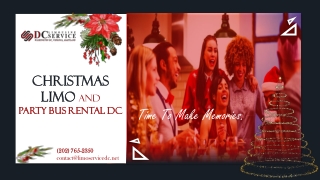 Christmas Limo And Party Bus DC